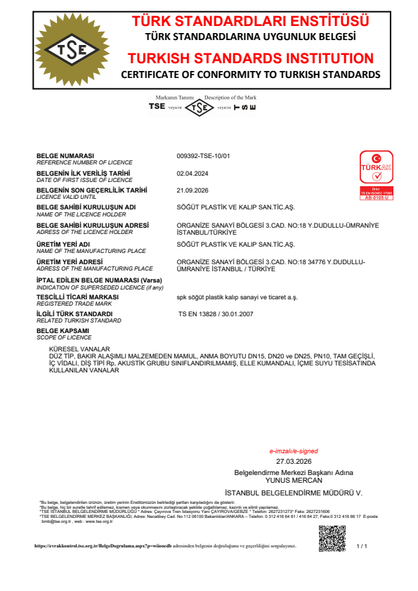 TS EN 13828 MTL